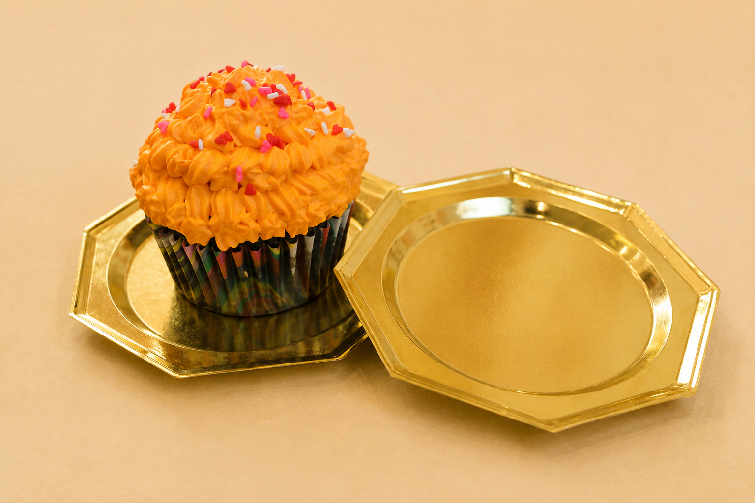 BIG OCTA METALLISED TRAY
